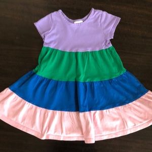 Hanna Andersson Cotton Rainbow Dress SZ 4